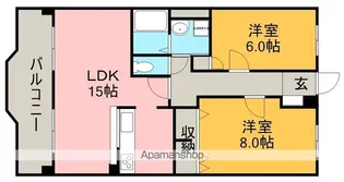 La,Bolson【2階】の間取り