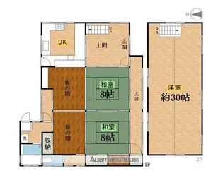 東京都八王子市小比企町【一戸建】の間取り