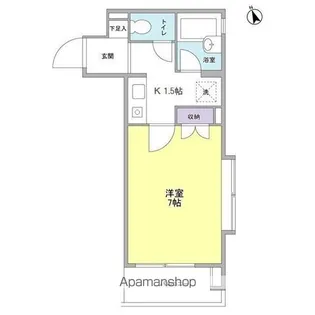 メゾン ド ピエール下落合【2階】の間取り