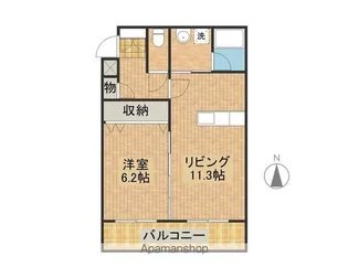 ソフィア船塚【1階】の間取り