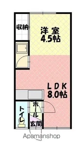 ルミネ東光【106号室】の間取り