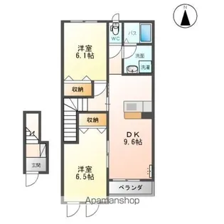 プロニティS【2階】の間取り