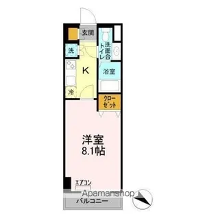 登戸N・Tステージ【8階】の間取り