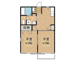 ケイ・川高【102号室】の間取り