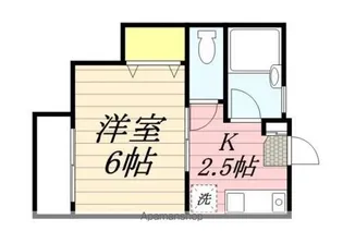 東京都三鷹市上連雀6丁目【アパート】の間取り