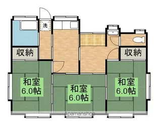 岩手県盛岡市上田堤2丁目【一戸建】の間取り