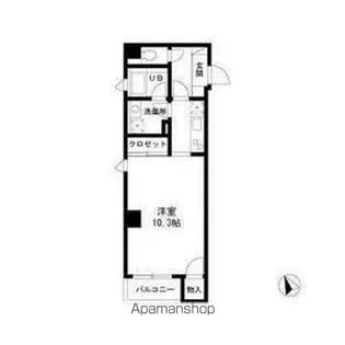 セントレジスM【2階】の間取り