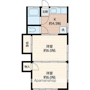 オルフェーブル【1階】の間取り