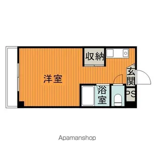 グリーンピース【301号室】の間取り