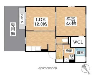 アヴァンセ【1階】の間取り