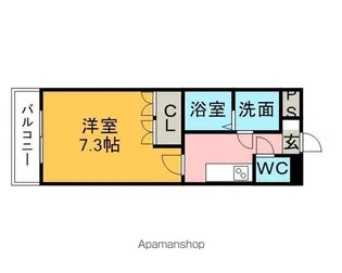 フローラル・ハイツ【1階】の間取り