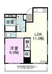 村上ハイツ【3階】の間取り
