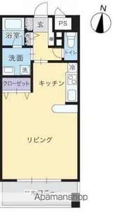 なかよしマンション林町【2階】の間取り
