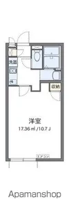 クレイノななせⅢ【2階】の間取り