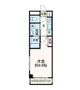エミール新浦安【4階】の間取り