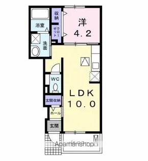 ラ・フォートⅩ【1階】の間取り