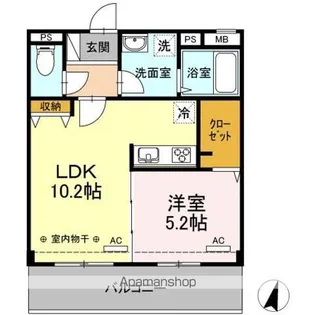 グランデュール レイ【2階】の間取り