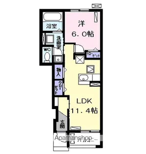 コンフォール【1階】の間取り