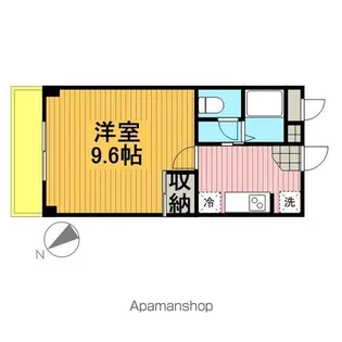 ラティニア【2階】の間取り