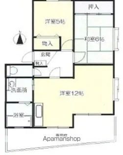 宮城県名取市大手町2丁目【アパート】の間取り