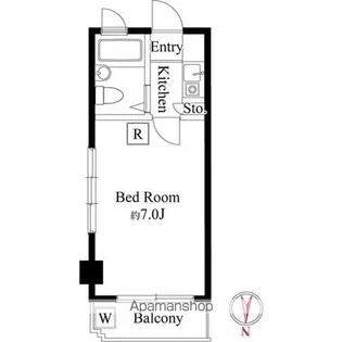 エクセル8TH【3階】の間取り
