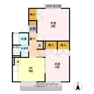メゾン・NOMURA C【2階】の間取り