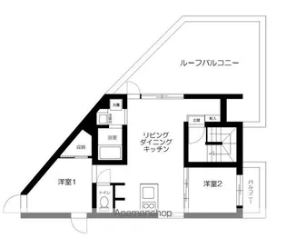 グランメゾン目黒【3階】の間取り