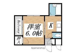 シャトレ菅原Ⅰ【3階】の間取り