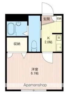 COCOMERO(ココメロ)【103号室】の間取り