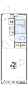 レオパレスメイプル名来【207号室】の間取り