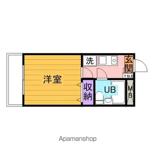 スカイメゾン新松戸【1階】の間取り