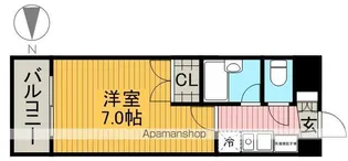 ビハーラ白壁【407号室】の間取り