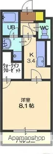 シルエラ【3階】の間取り