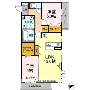 セレーノ空【3階】の間取り