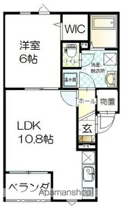プラナスたいきⅠ【1階】の間取り