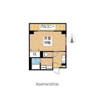 アネックス徳川西【3階】の間取り