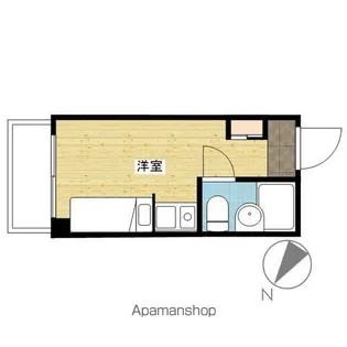 山下ビル【5階】の間取り