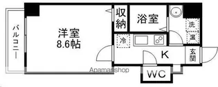 STUDIO原町【3階】の間取り