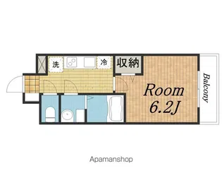プレサンス庄内ブレイシス【6階】の間取り