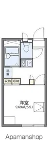 レオパレスジュネス【1階】の間取り