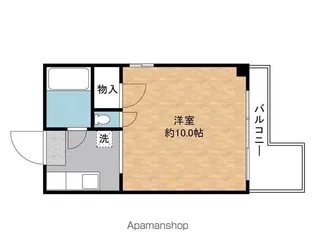中央1丁目小堀マンション【4070号室】の間取り