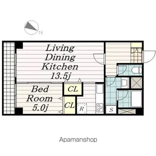グラッツィア新千葉【2階】の間取り