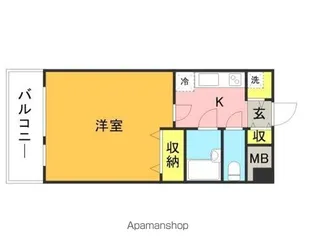 メゾン・ド・プリエール【103号室】の間取り