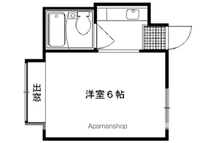 メゾン奥山【205号室】の間取り