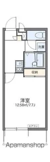 レオパレスマックハウス【202号室】の間取り