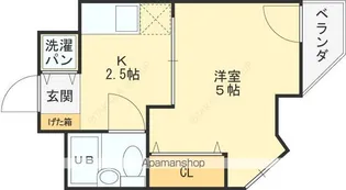 グランブール鳥居本【3階】の間取り