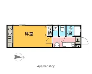 セジュールプロバンス【201.号室】の間取り