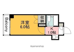 セクション22【203号室】の間取り