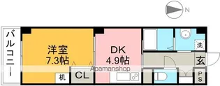 イターナル【4階】の間取り
