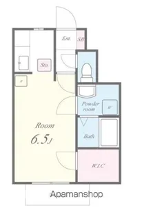 フォレスト貫井【1階】の間取り